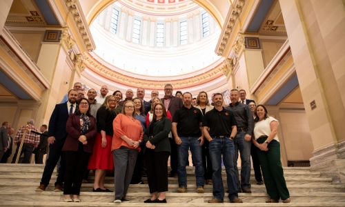 Lake Region Visits the Oklahoma Capitol